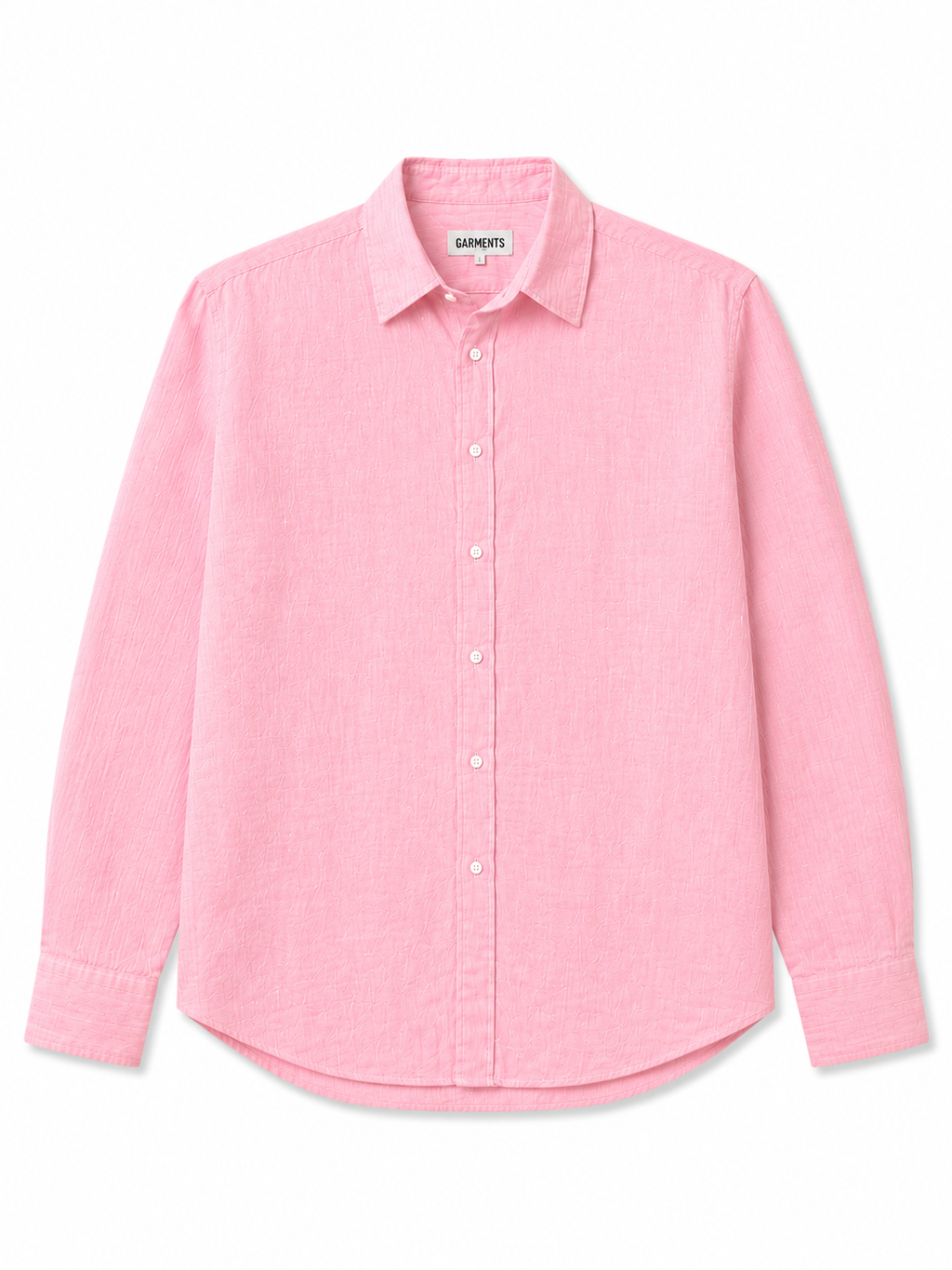 Baby Pink Linen Shirt