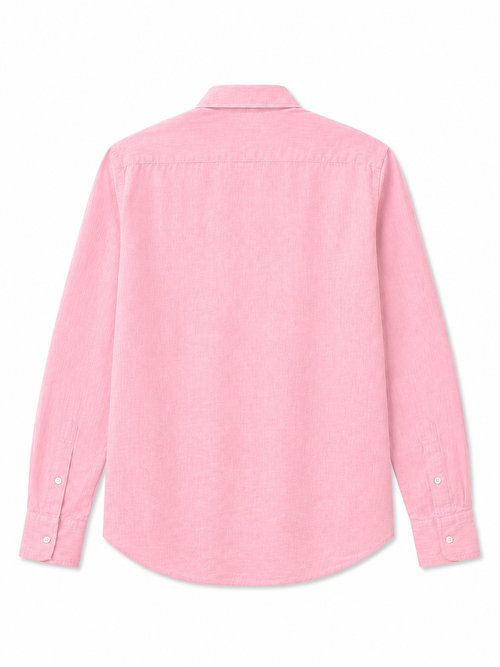 Baby Pink Linen Shirt