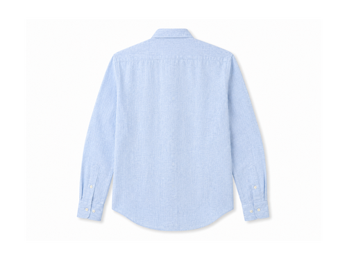 Sky Blue Linen Shirt