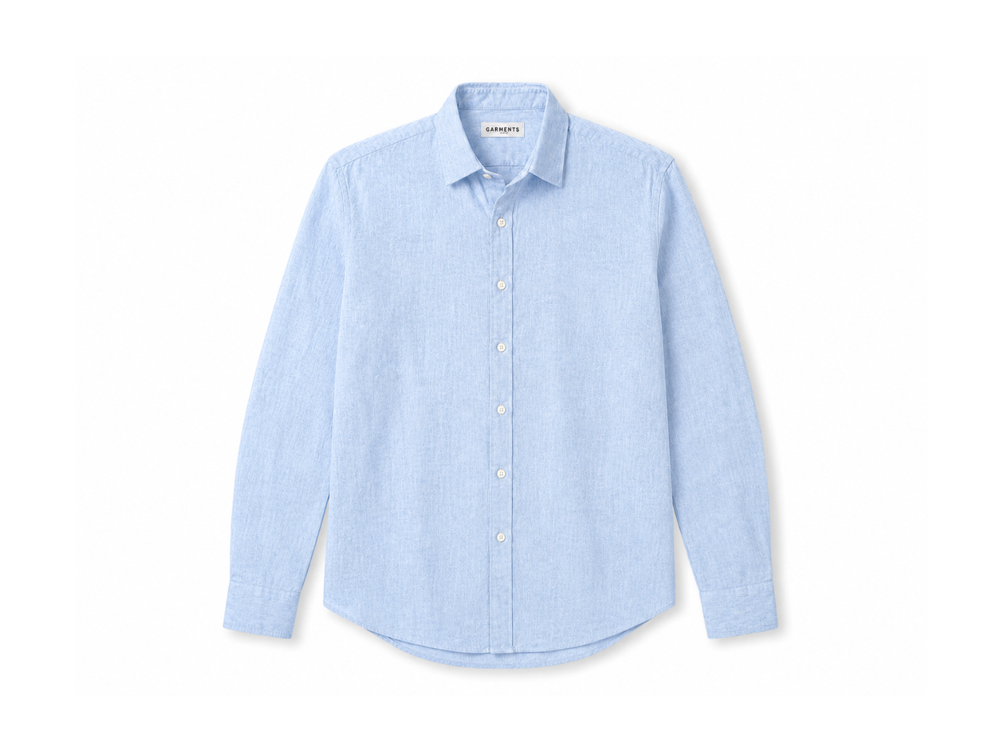 Sky Blue Linen Shirt
